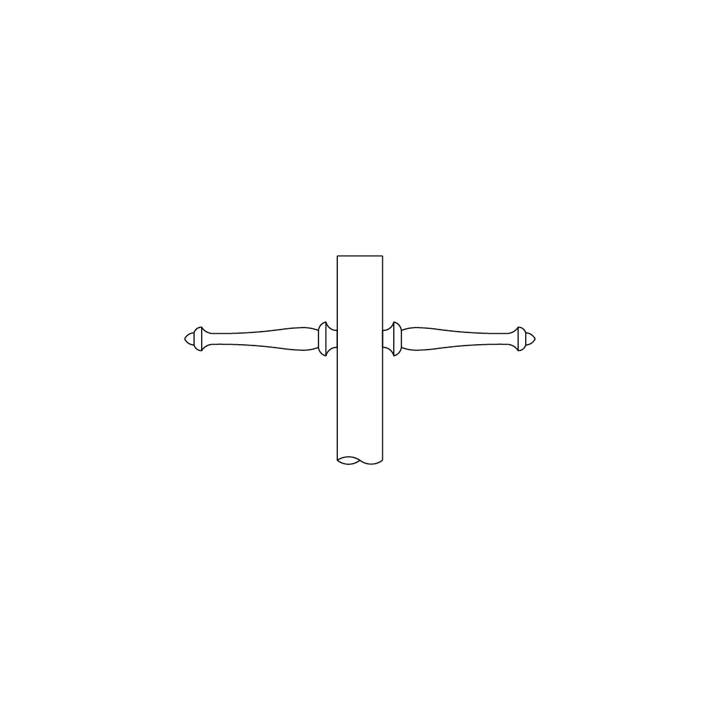 Screw In Ladder Rest for 3" Post - 18-3