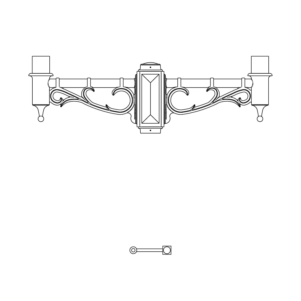 Single Side Mount- 3" Post - 551S