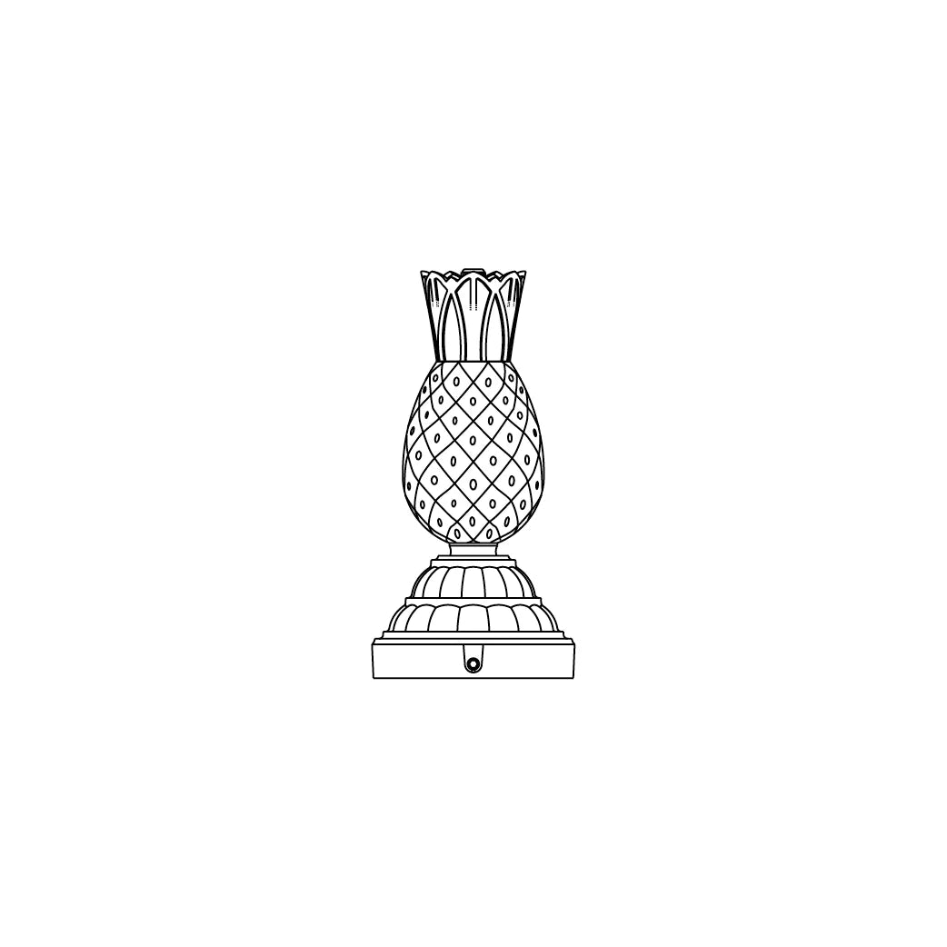 Post Cap-4" Round Post - PC31