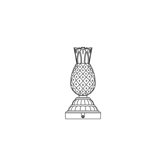 Post Cap-4" Round Post - PC31